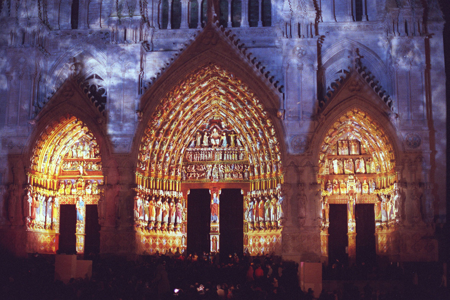 La cathédrale en couleurs